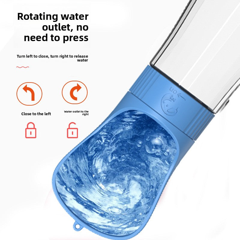 Outdoor Pet Water Bottle Portable Drinking Fountain
