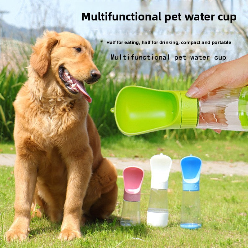 Outdoor Pet Water Bottle Portable Drinking Fountain